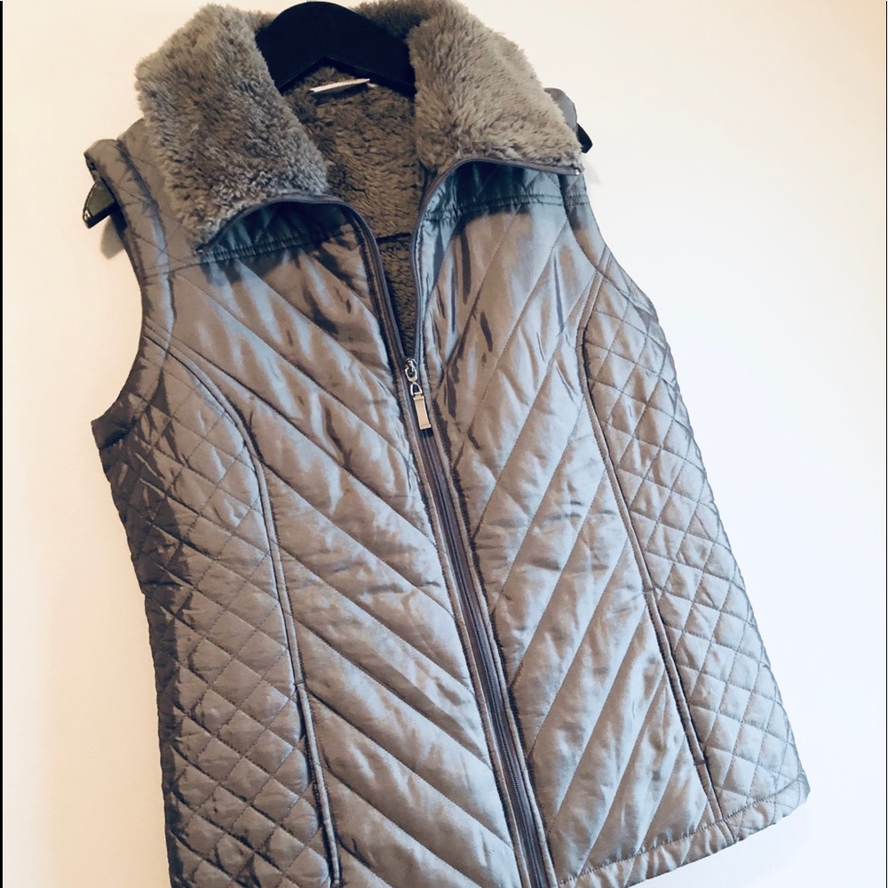❤️ Denim & Company Front ZIP Vest